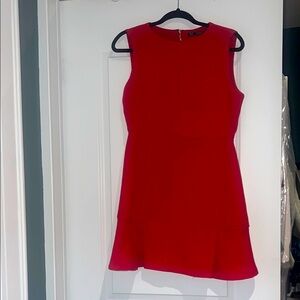 Red Sleeveless Dress